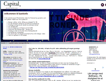 Tablet Screenshot of bankinfo.dk
